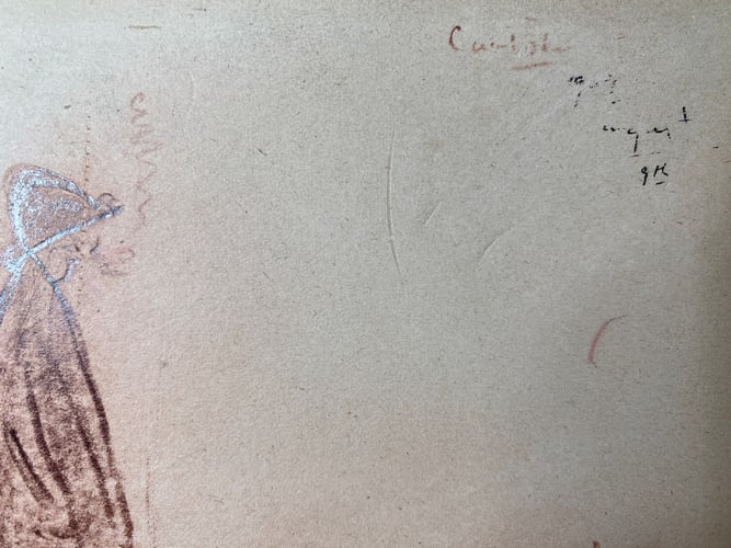 Lowry, 1959, Original, Drawing, Hand Signed, - 3