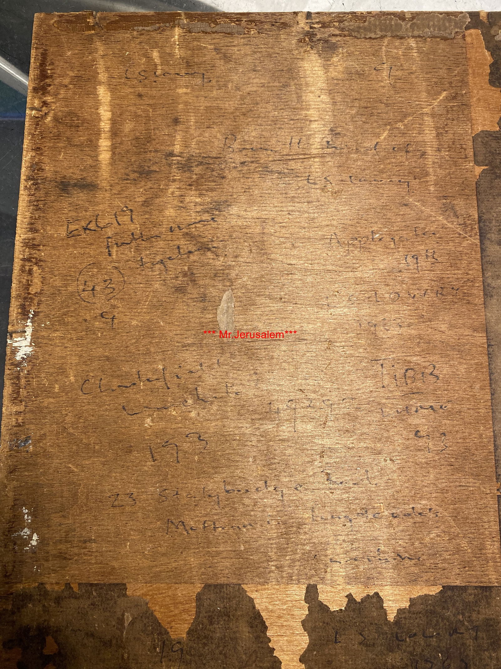 Lowry, 1963, Original, Oil Painting, Hand Signed, - 5