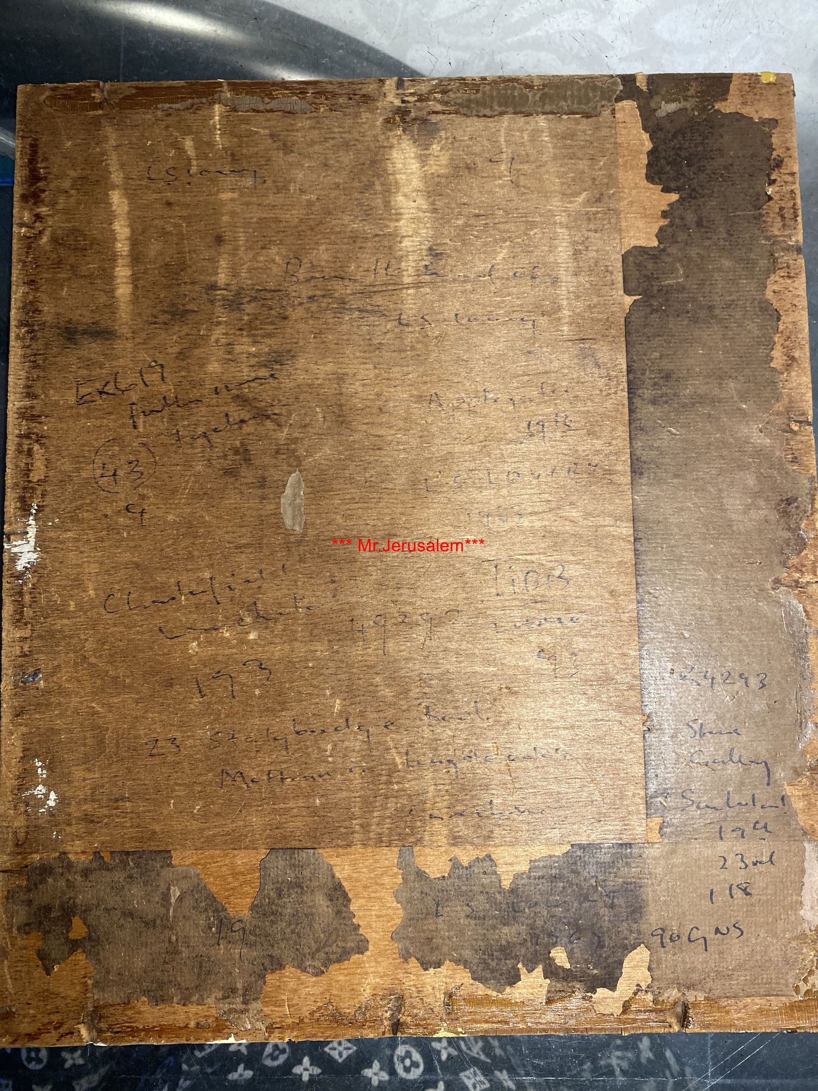 Lowry, 1963, Original, Oil Painting, Hand Signed, - 7