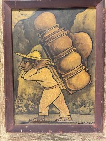 Diego Rivera Pottery Carrier - 2