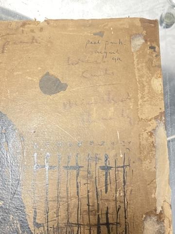 Lowry, 1952, Original, Drawing, Hand Signed, - 4