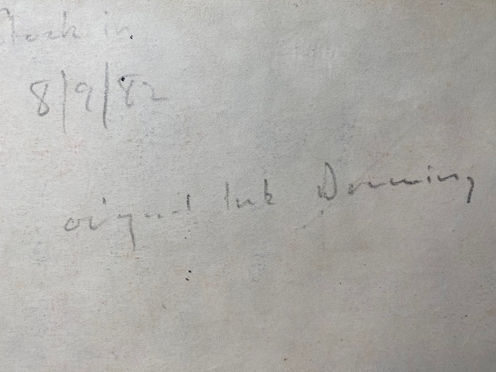 Lowry, 1959, Original, Drawing, Hand Signed, - 3