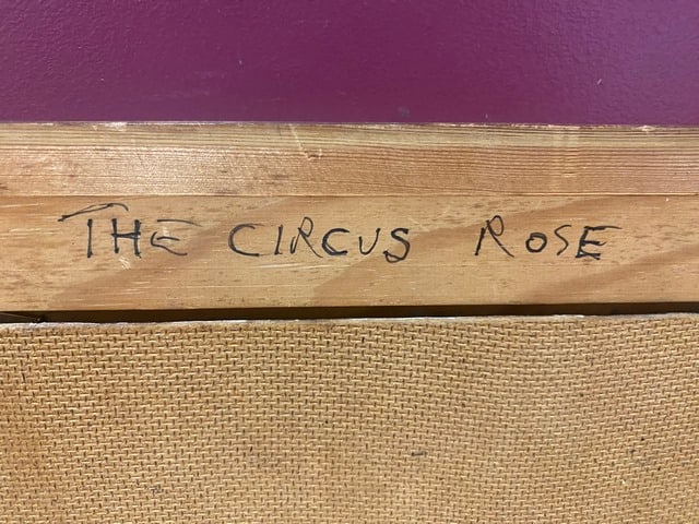 John Peirson, Oil Painting, Original, Signed, Dated, 1998, The Circus Rose, - 9