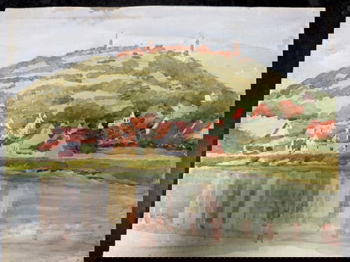 Sheila Fell, Original, Drawing, Rare, Hand Signed and dated,. - 2