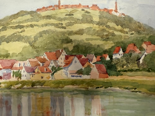 Sheila Fell, Original, Drawing, Rare, Hand Signed and dated,. - 4