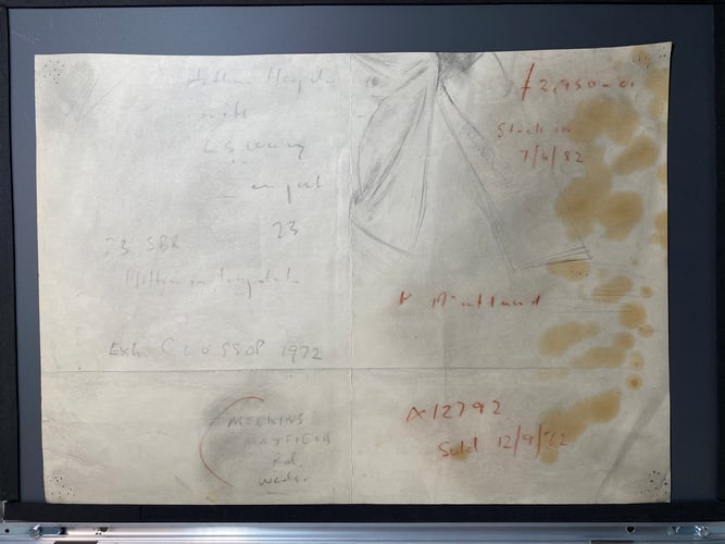 Laurence Stephen Lowry, 1957, Original, Drawing, Hand Signed, - 8