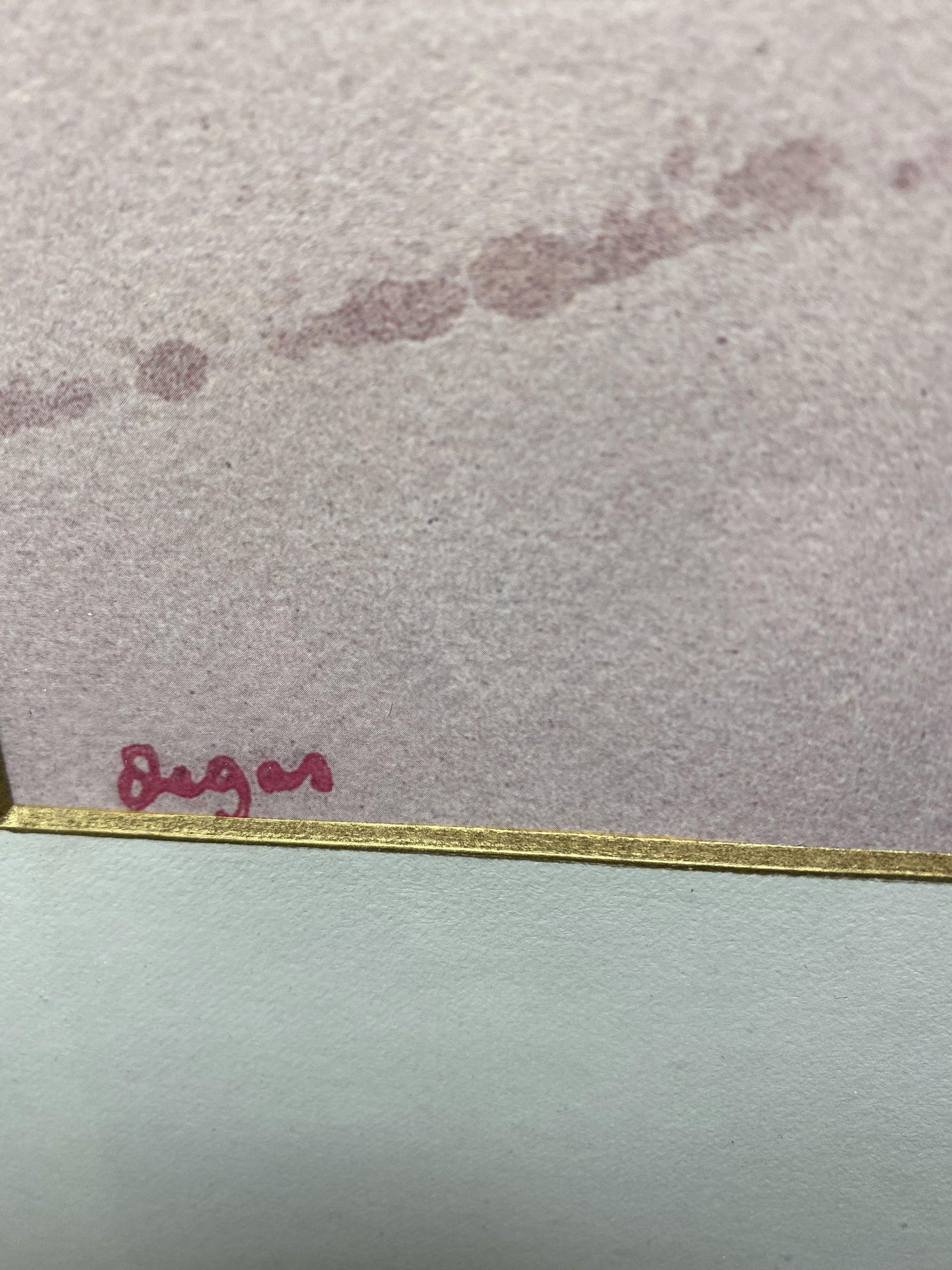 Edgar Degas, Three Man On Horses, Lithograph, Original, Printed Signature - 3