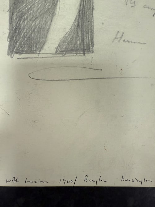 Original, Drawing, Rare, Hand Signed and dated, - 3