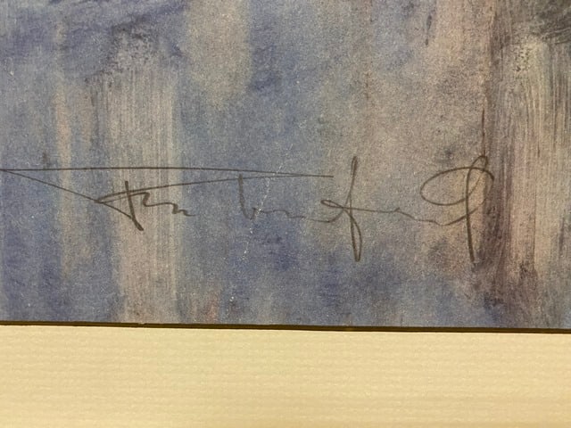 Tom Merrifield, Framed Limited Edition Print, Signed and Numbered. - 4