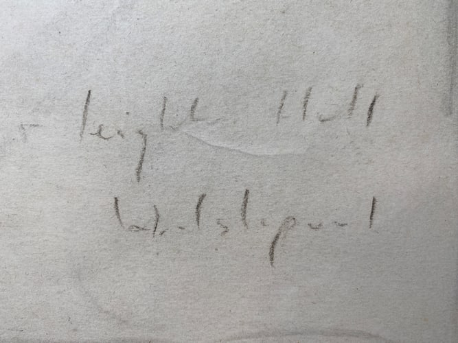 Laurence Stephen Lowry, 1959,Original, Drawing, Hand Signed, - 5