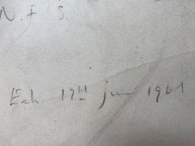 Laurence Stephen Lowry, 1959,Original, Drawing, Hand Signed, - 7