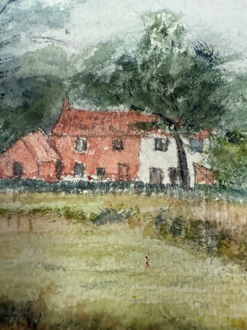 Sheila Fell, Original, Drawing, Rare, Hand Signed and dated, friend Of Artist Lowry - 2