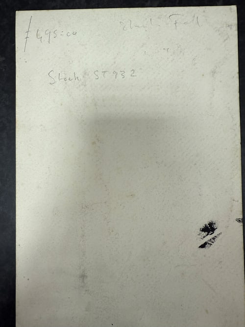 Sheila Fell, Original, Drawing, Rare, Hand Signed and dated, friend Of Artist Lowry - 8