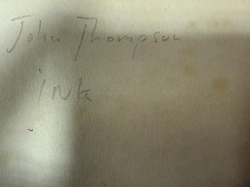 Original, Drawing, Rare, Hand Signed and dated, - 8