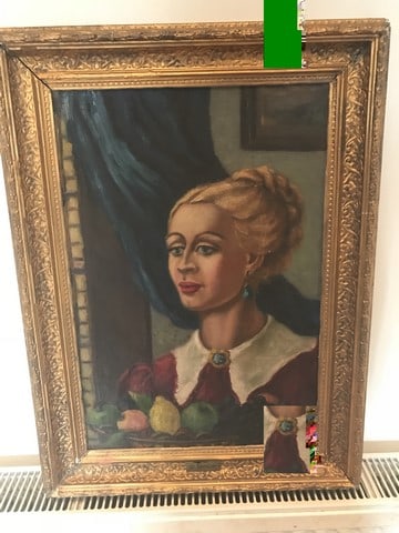 Sir Stanley Spencer, (Attributed) Original Oil Painting,: Sir Stanley Spencer, (Attributed) Original Oil Painting, Size- 62cm x 46cm “In the manner of” for full transparency, we are clearly stating that the