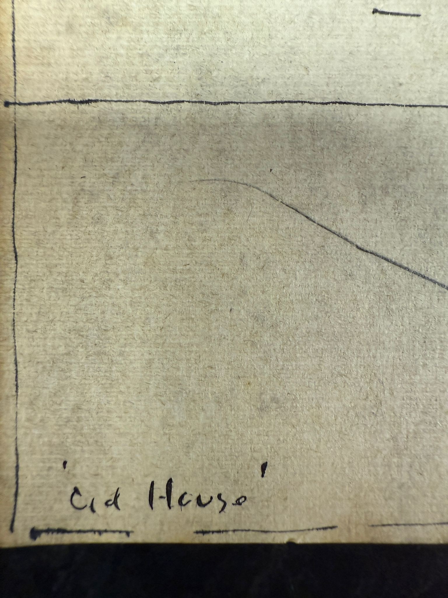 Laurence Stephen Lowry, 1961, Original, Drawing, Hand Signed, Rare, - 6