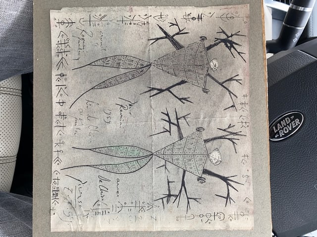 Picasso, Original Artwork, ink Drawing, Signed, - 6