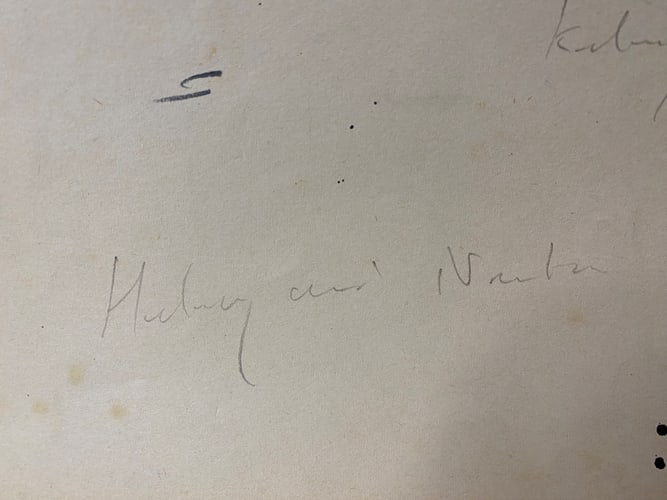 Original, Drawing, Rare, Hand Signed and dated, - 4