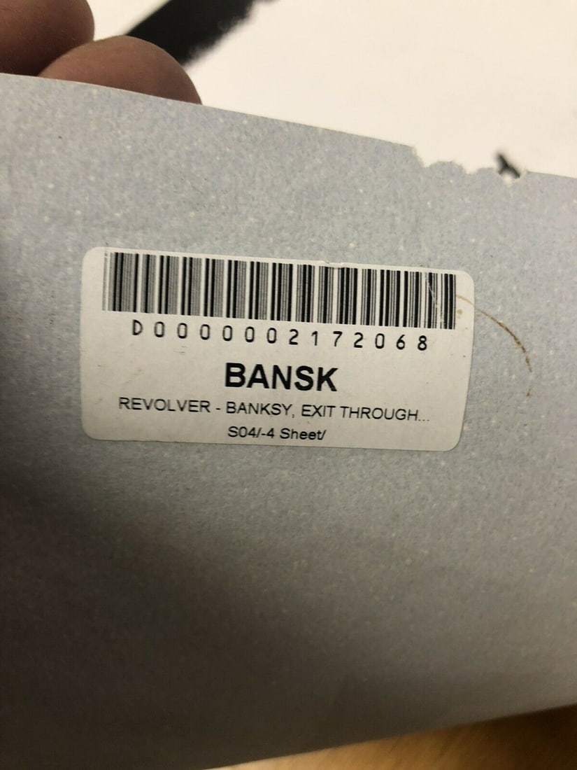 BANKSY- EXIT THROUGH THE GIFT SHOP OFFICIAL CINEMA POSTER 2010 - 9