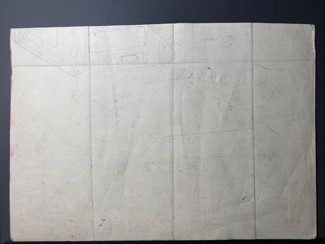 Laurence Stephen Lowry, 1960, Original, Drawing, Hand Signed, - 5