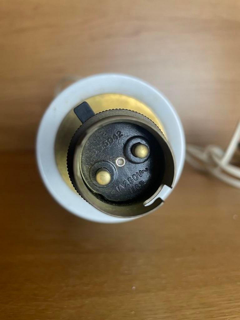 Oriental Style Ginger Jar Ceramic Table Lamp Brass Fittings - 4