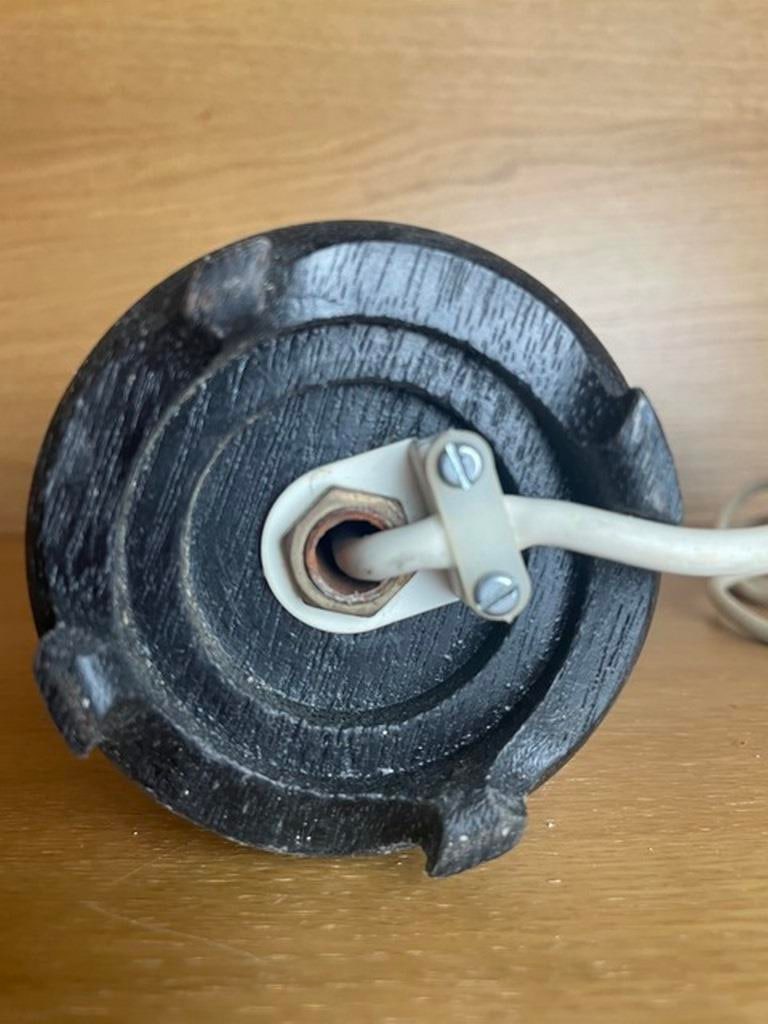 Oriental Style Ginger Jar Ceramic Table Lamp Brass Fittings - 5