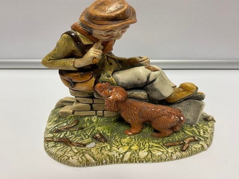 "Naughty Naughty" 1969 Handpainted Stonecraft Naturecraft Ltd, Congleton England (1 of 5)