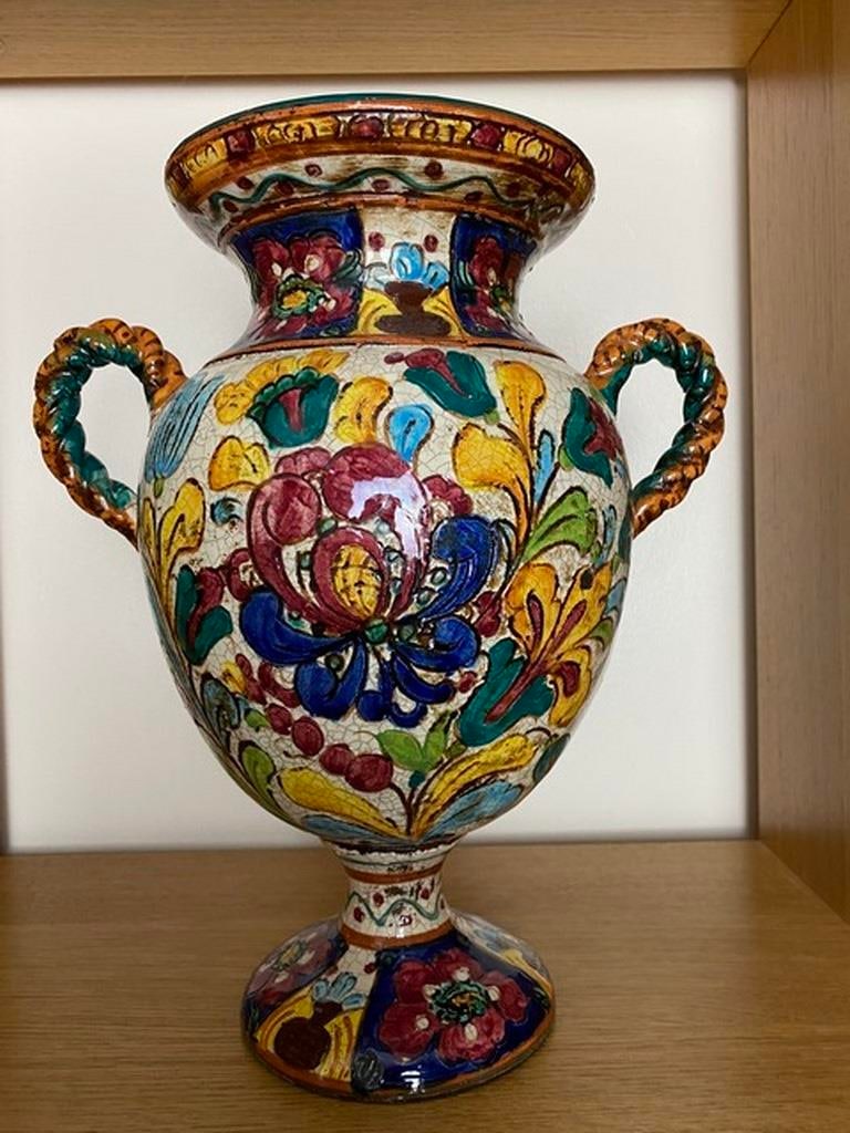 19th Century Italian Pedestal Vase - 5