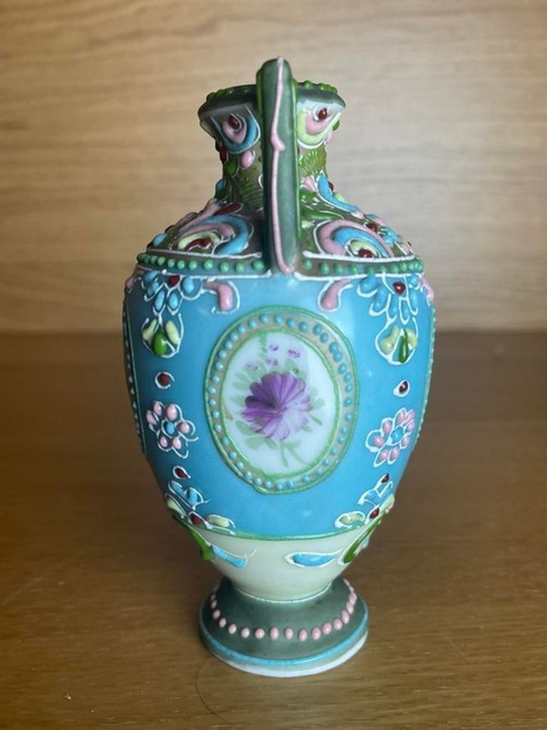 nippon moriage vase - 2