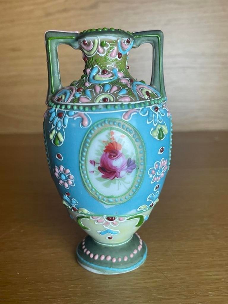 nippon moriage vase - 3