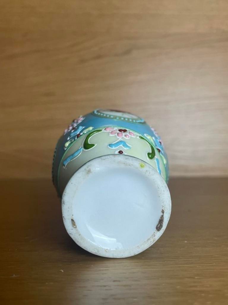 nippon moriage vase - 5