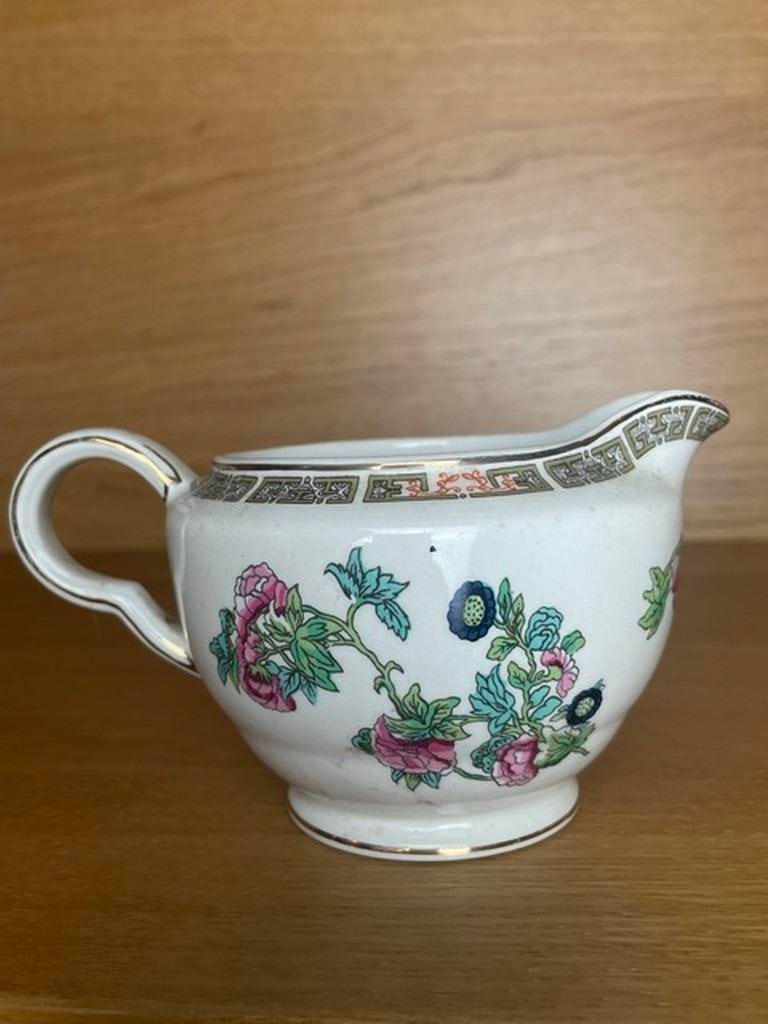 Attractive Vintage John Maddock Johnson Bros Indian Tree Pattered China Milk Jug (1 of 6)