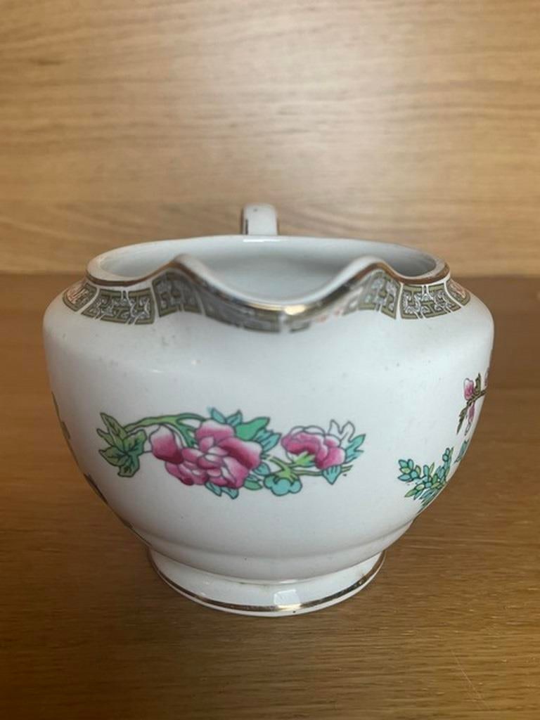 Attractive Vintage John Maddock Johnson Bros Indian Tree Pattered China Milk Jug - 2