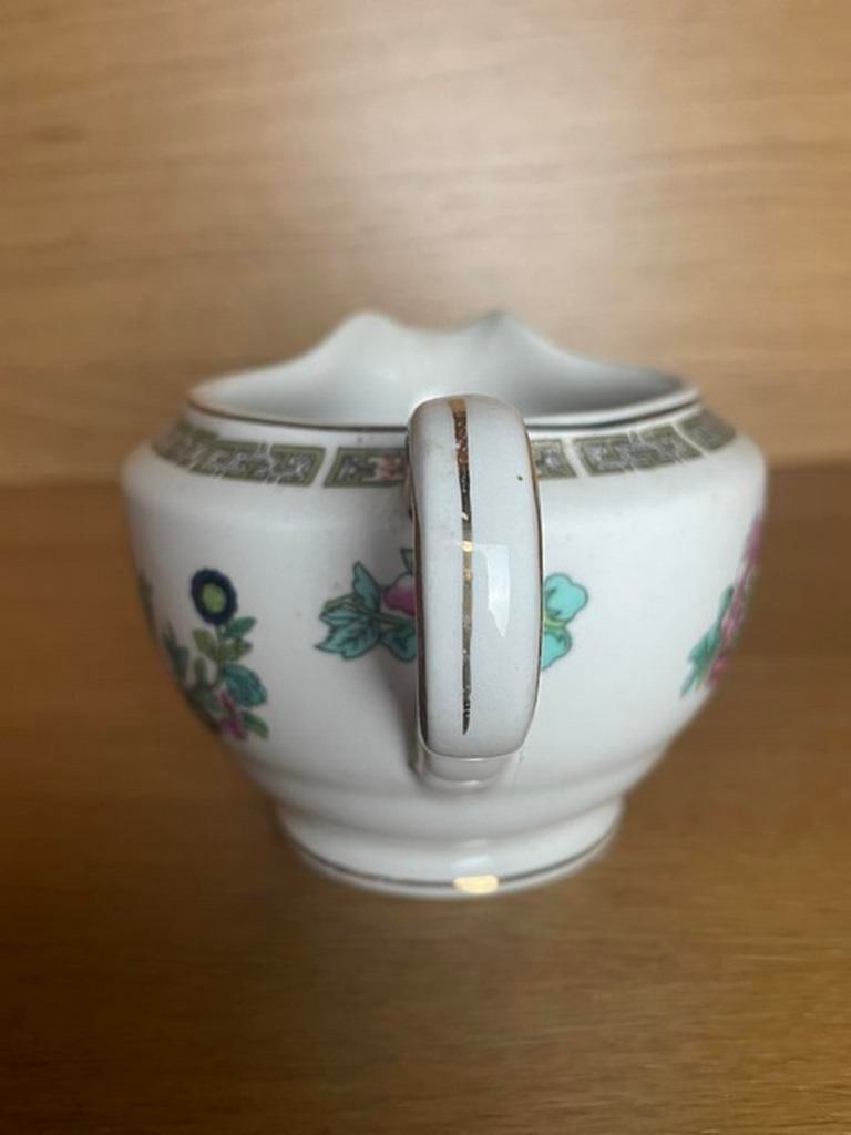 Attractive Vintage John Maddock Johnson Bros Indian Tree Pattered China Milk Jug - 4