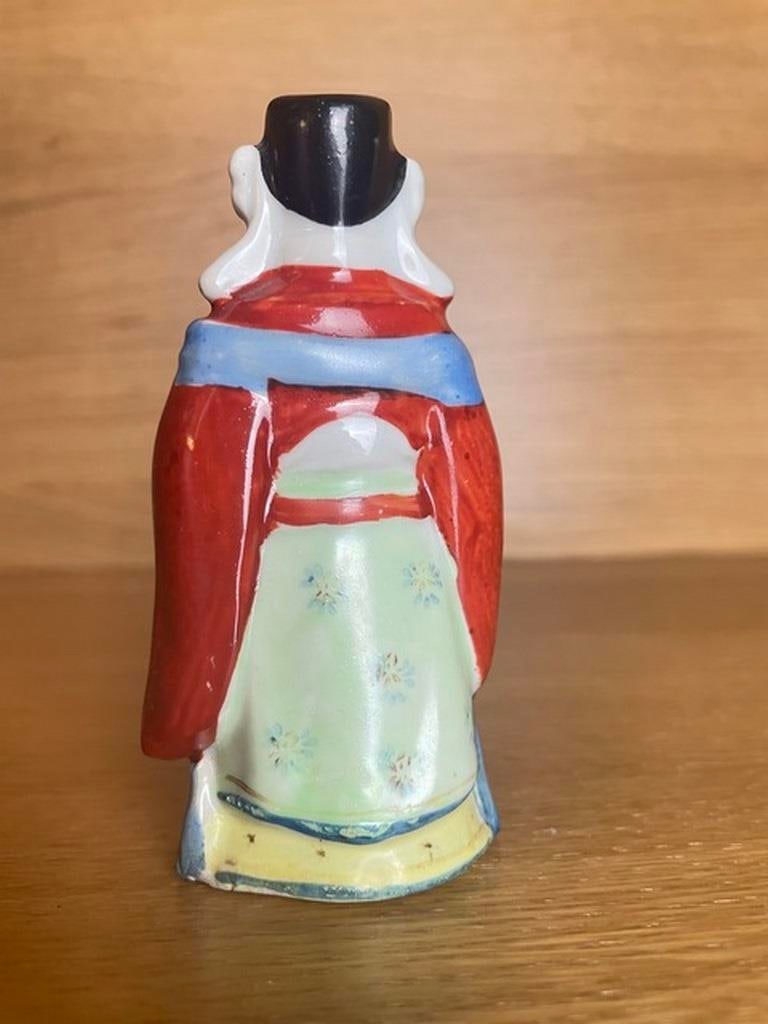 Lu"""" Chinese God of Prosperity Vtg. 11"""" tall Porcelain Deity Spiritual Figurine - 4