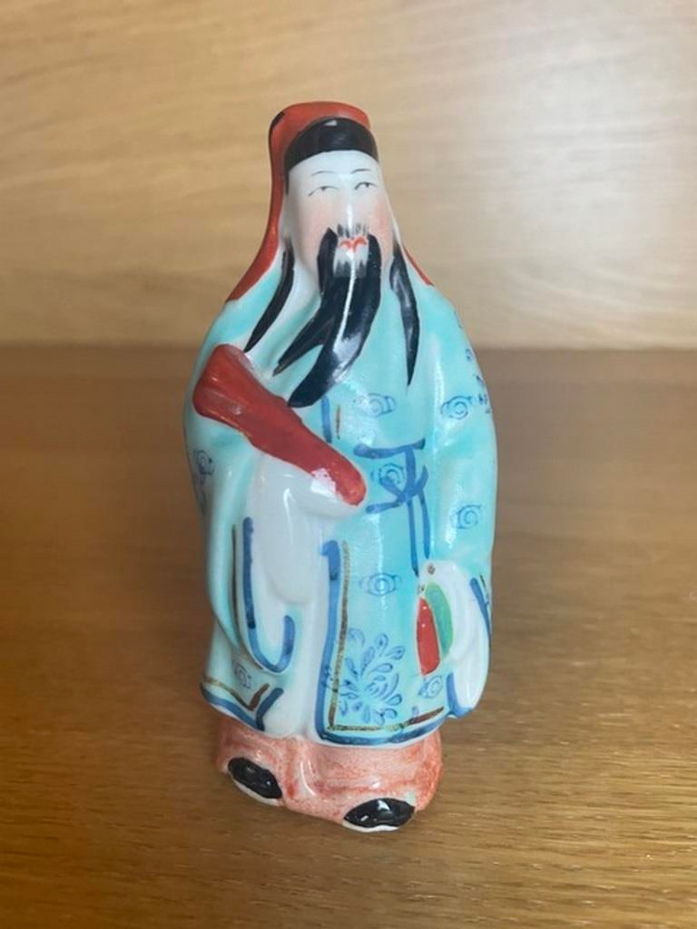 Big Oriental Figurine, Ceramic, 10 inch, 27 cm (1 of 4)