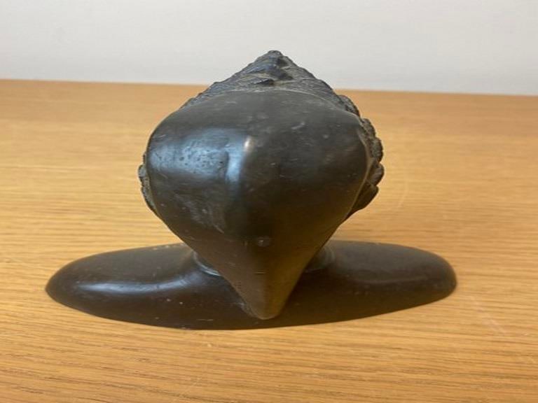 Antique Cast Bronze Dante Dantes Alighieri Bust Sculpture Statue - 5