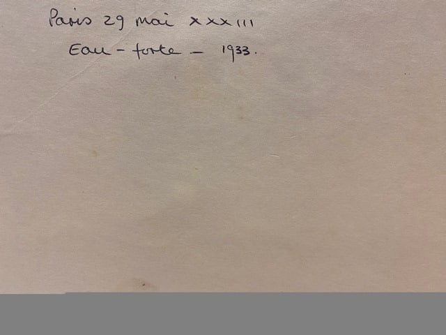 Picasso, Print, Original, Signed, Stamp, Seal, - 4