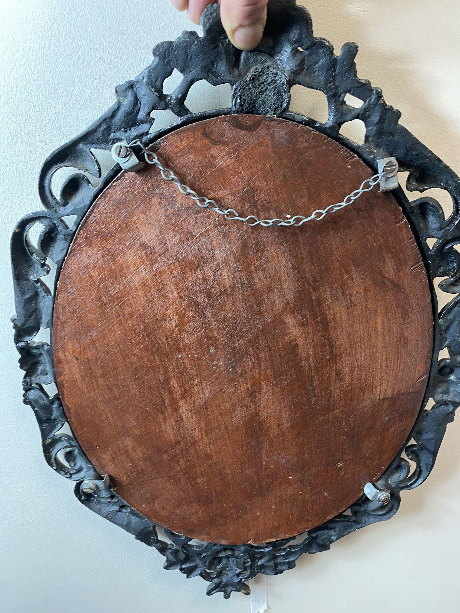 Russian icon,Original Oil Painting On hardboard Signed - 6