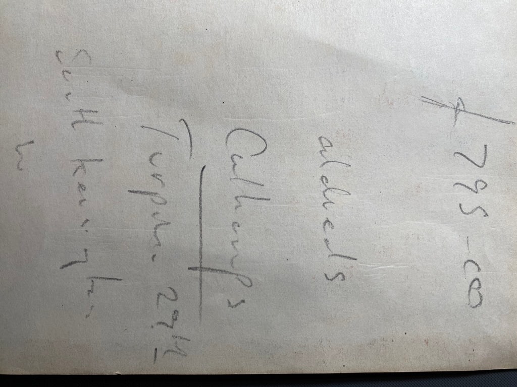 Lowry, 1959, Original, Drawing, Hand Signed, - 4