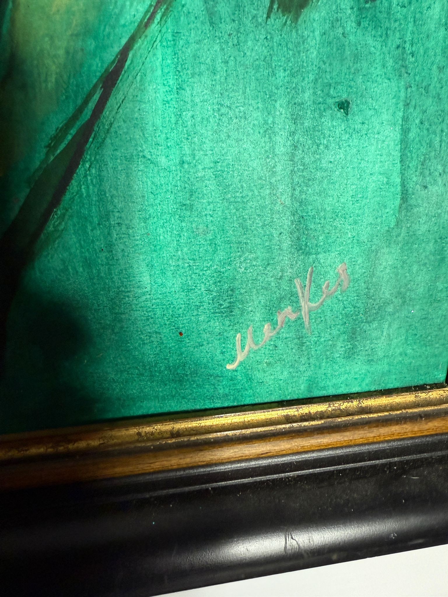 Original watercolor Painting, Nude, artywork, signed, - 4