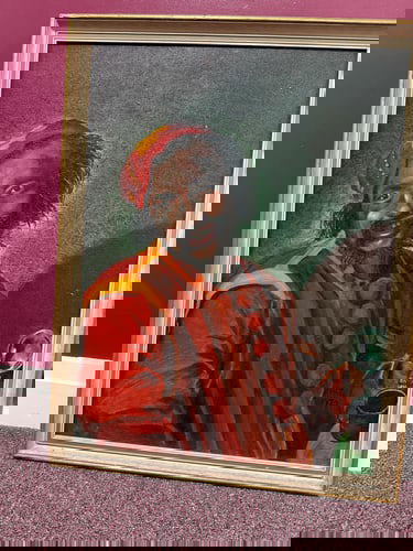 Vintage, Original, Oil Painting On Hardboard. Signed. Dated 1970: Vintage, Original, Oil Painting On Hardboard. Signed. Dated 1970