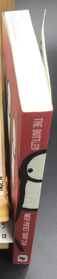 STIK, Hand Signed Book and Small Drawing, - 4