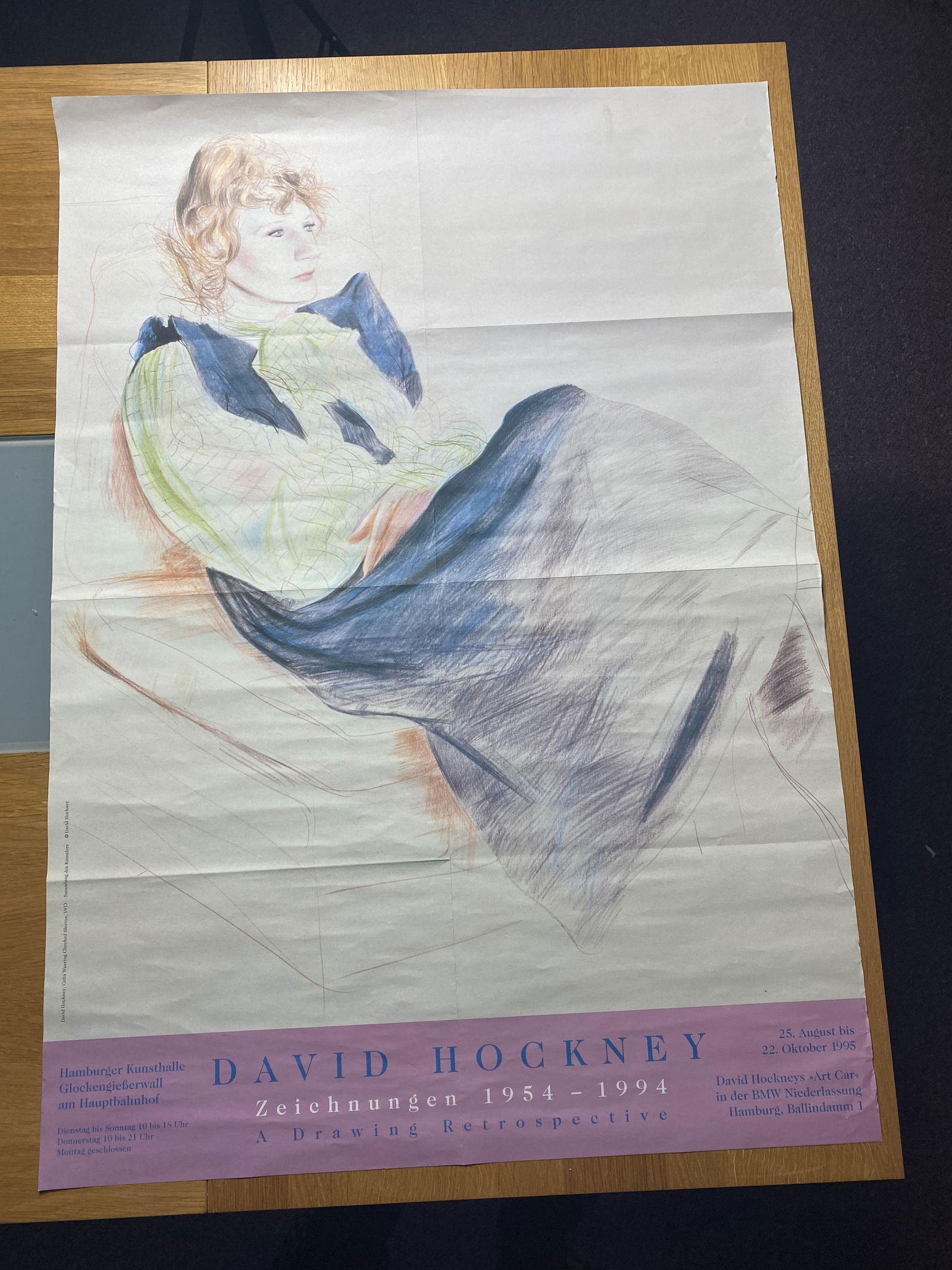 David Hockney, 1981 Poster Drawings of Celia: David Hockney, Poster Drawings of Celia,1981