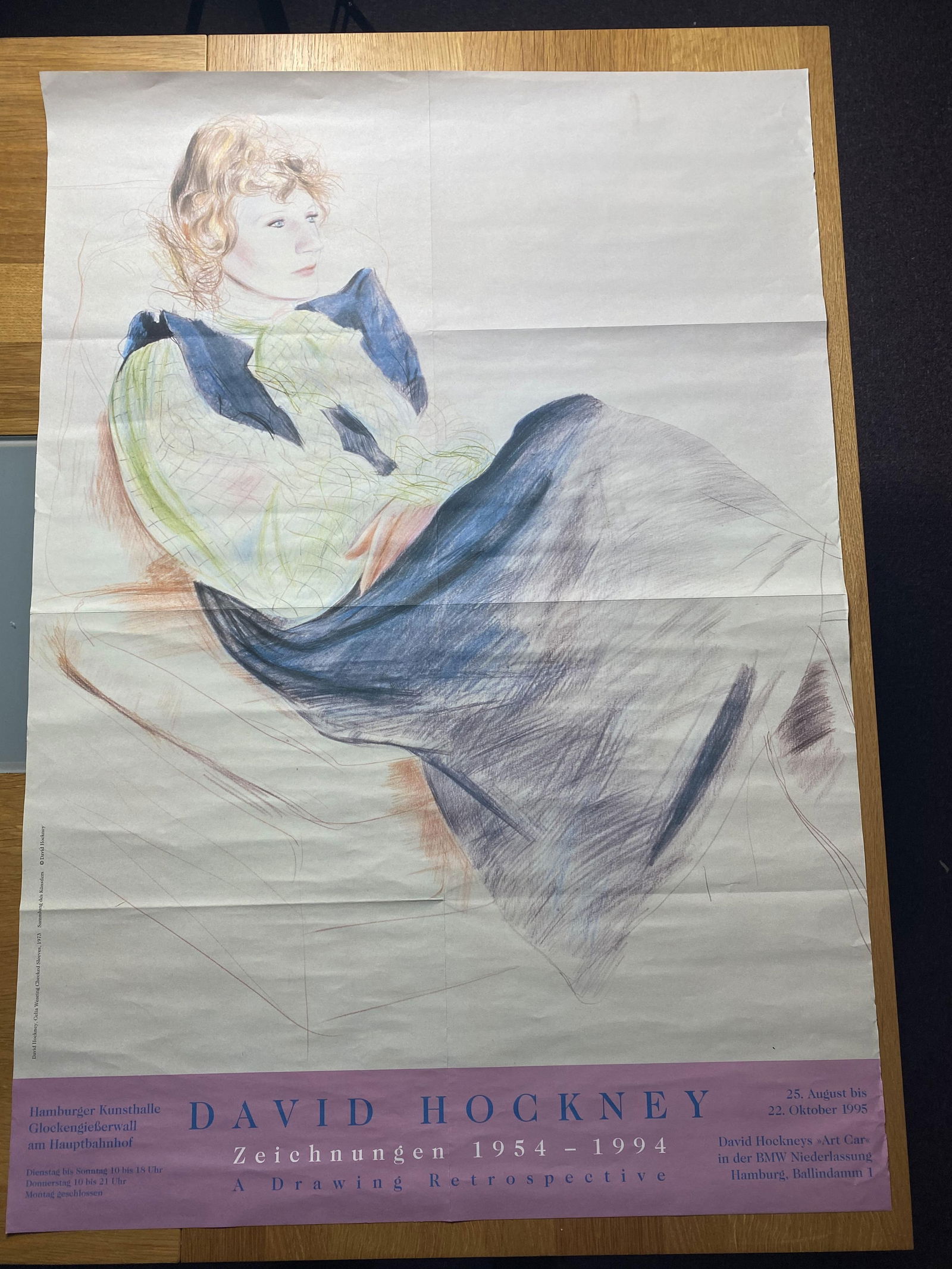 David Hockney, 1981 Poster Drawings of Celia - 2