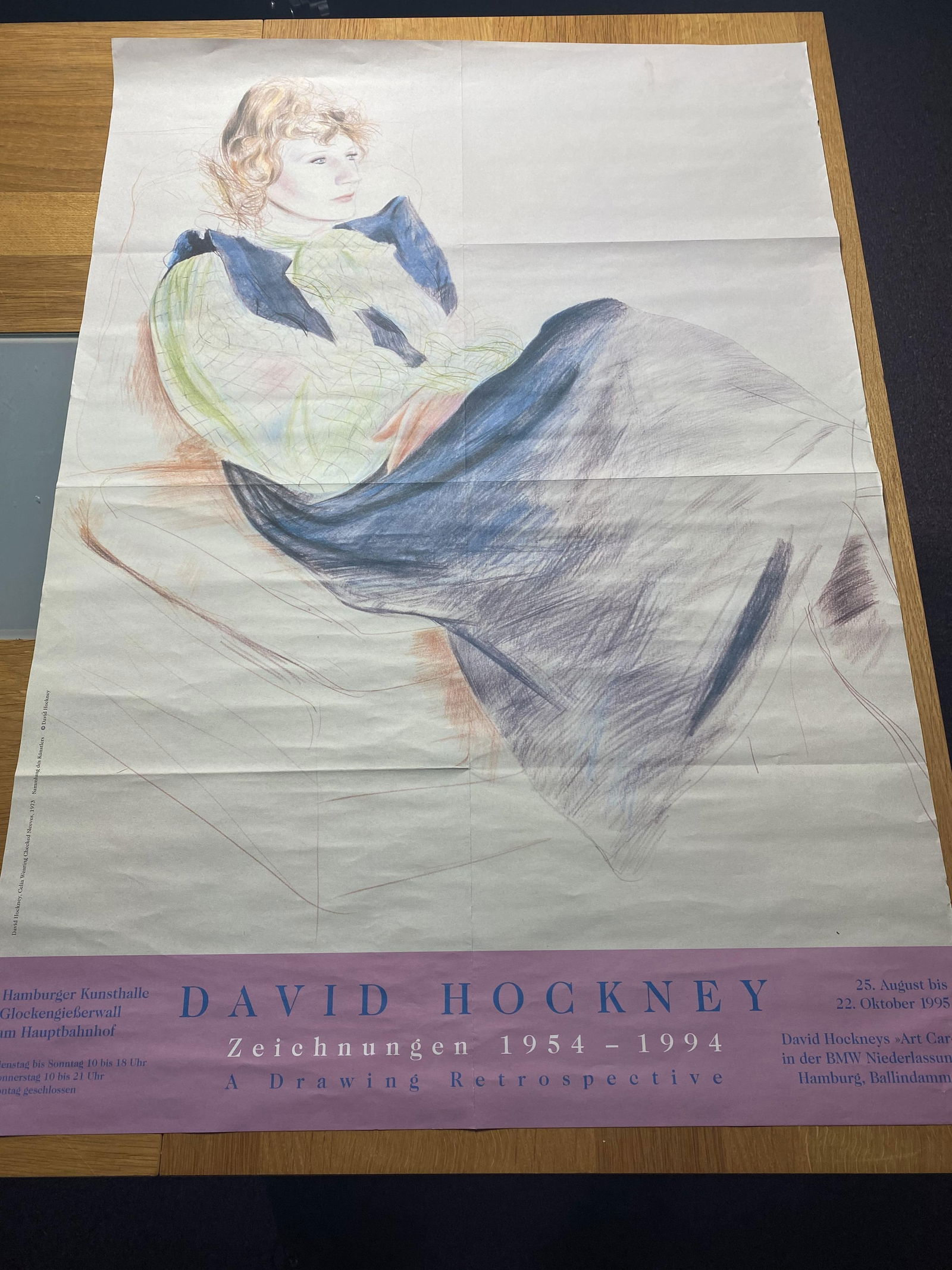 David Hockney, 1981 Poster Drawings of Celia - 3