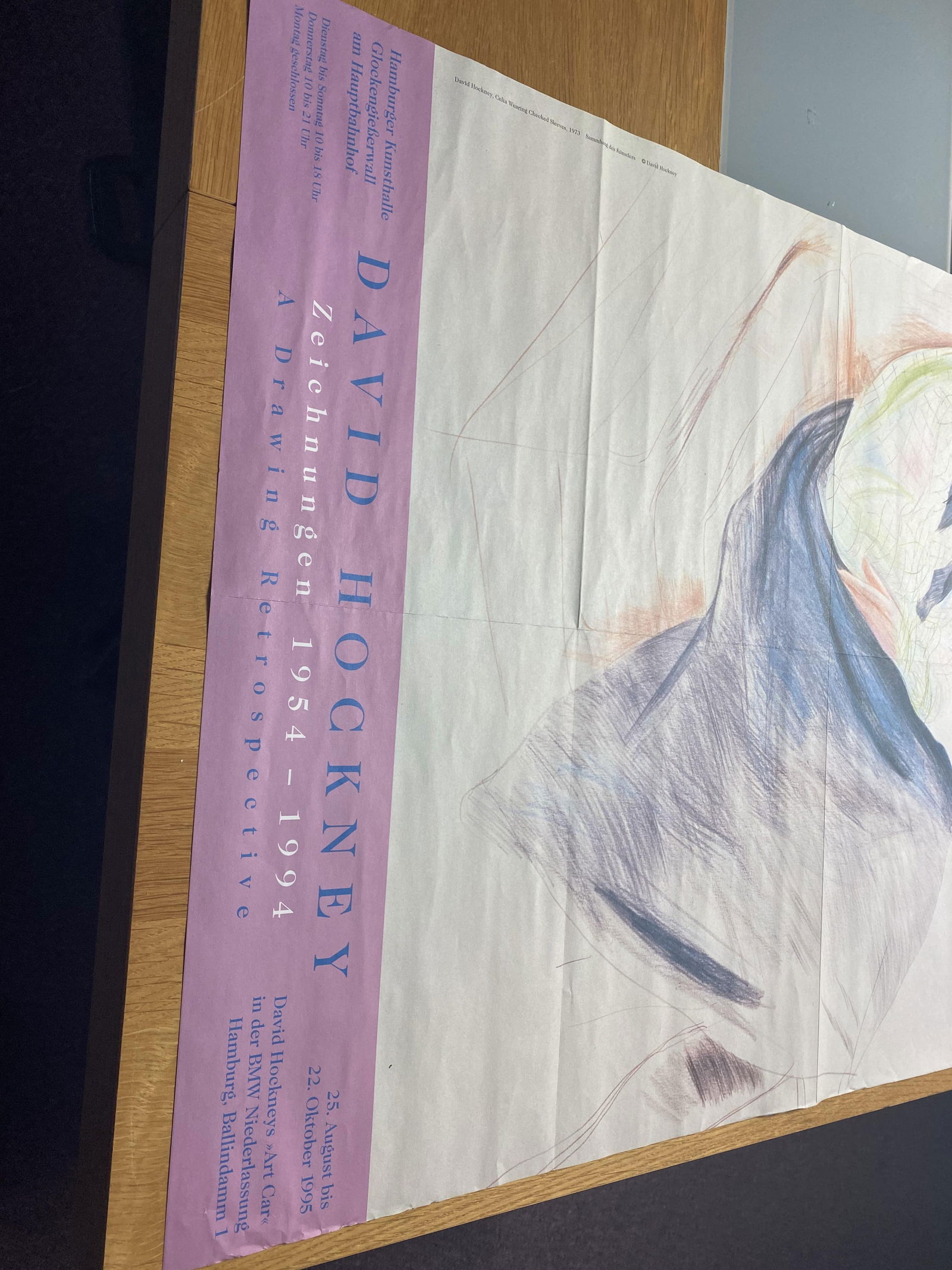 David Hockney, 1981 Poster Drawings of Celia - 6