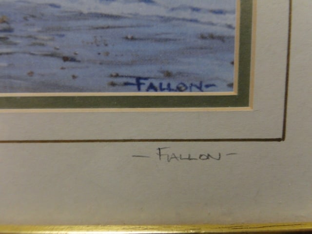 Original, Drawing Print, Rare, Hand Signed, - 2