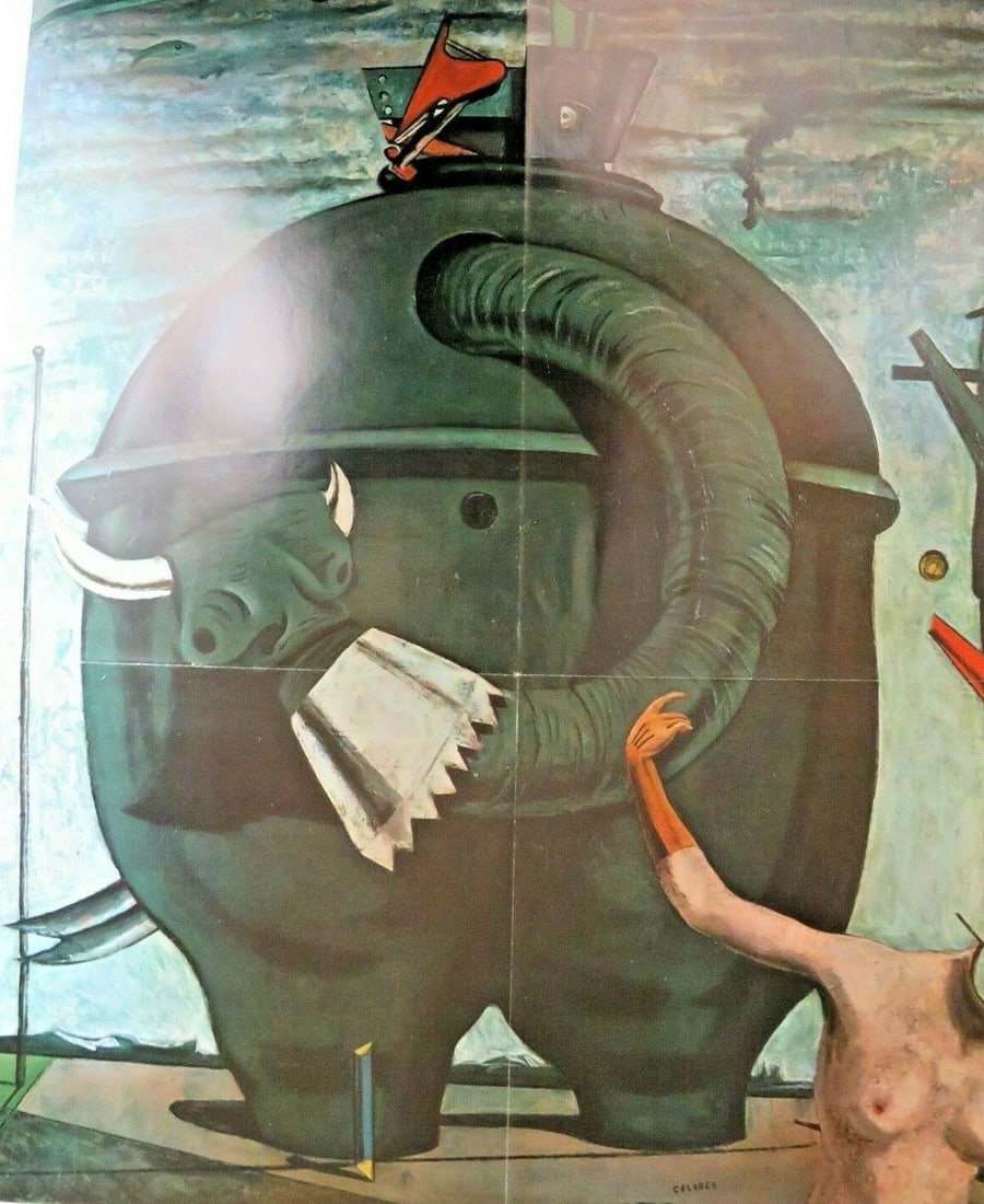 Max Ernst - Original Poster 1985, Plate Signed, - 3