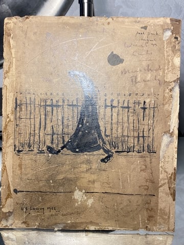 Lowry, 1952, Original, Drawing, Hand Signed, - 10